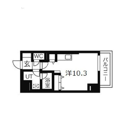 札幌駅 徒歩2分 3階の物件間取画像